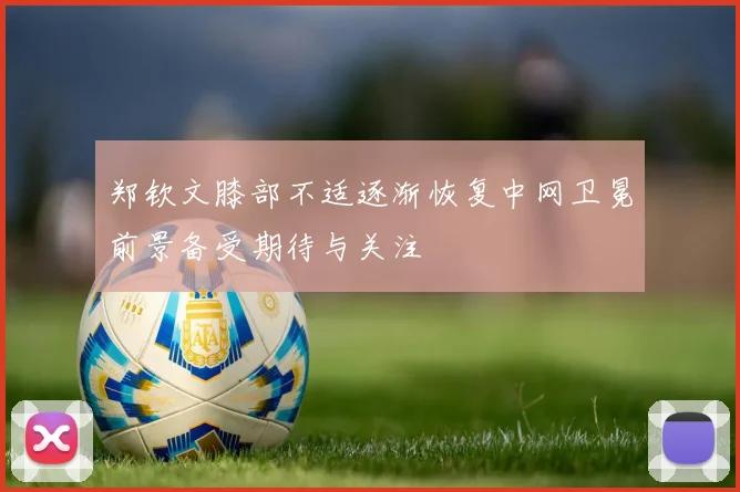 郑钦文膝部不适逐渐恢复中网卫冕前景备受期待与关注